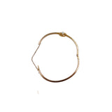 Victorian C. 1900 Gold and Pearl Crescent Moon Bracelet