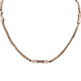 Victorian 9k Gold Fancy Link Watch Chain Conversion Necklace