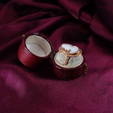 Edwardian 9K Gold Cameo Ring circa 1918