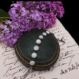 Edwardian Opal and Silver Bracelet circa 1915
