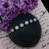 Edwardian Opal and Silver Bracelet circa 1915