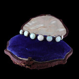 Edwardian Opal and Silver Bracelet circa 1915