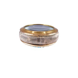 Georgian Turquoise and Pearl Gilt Miniature Spyglass Telescope Pendant