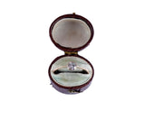 Art Deco 9k Gold Knife Edge Bezel Set Diamond Ring C. 1925