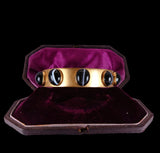 Victorian Agate Paste Bangle C. 1880