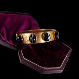 Victorian Agate Paste Bangle C. 1880