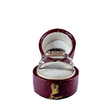 Georgian 14k Gold Locket Front Ring circa 1800