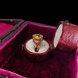 Georgian Rose Cut Diamond Signet Ring circa 1820