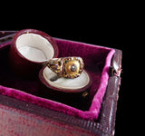Georgian Rose Cut Diamond Signet Ring circa 1820