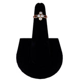 Victorian 12K Rose Gold and Pearl Ring Circa 1890