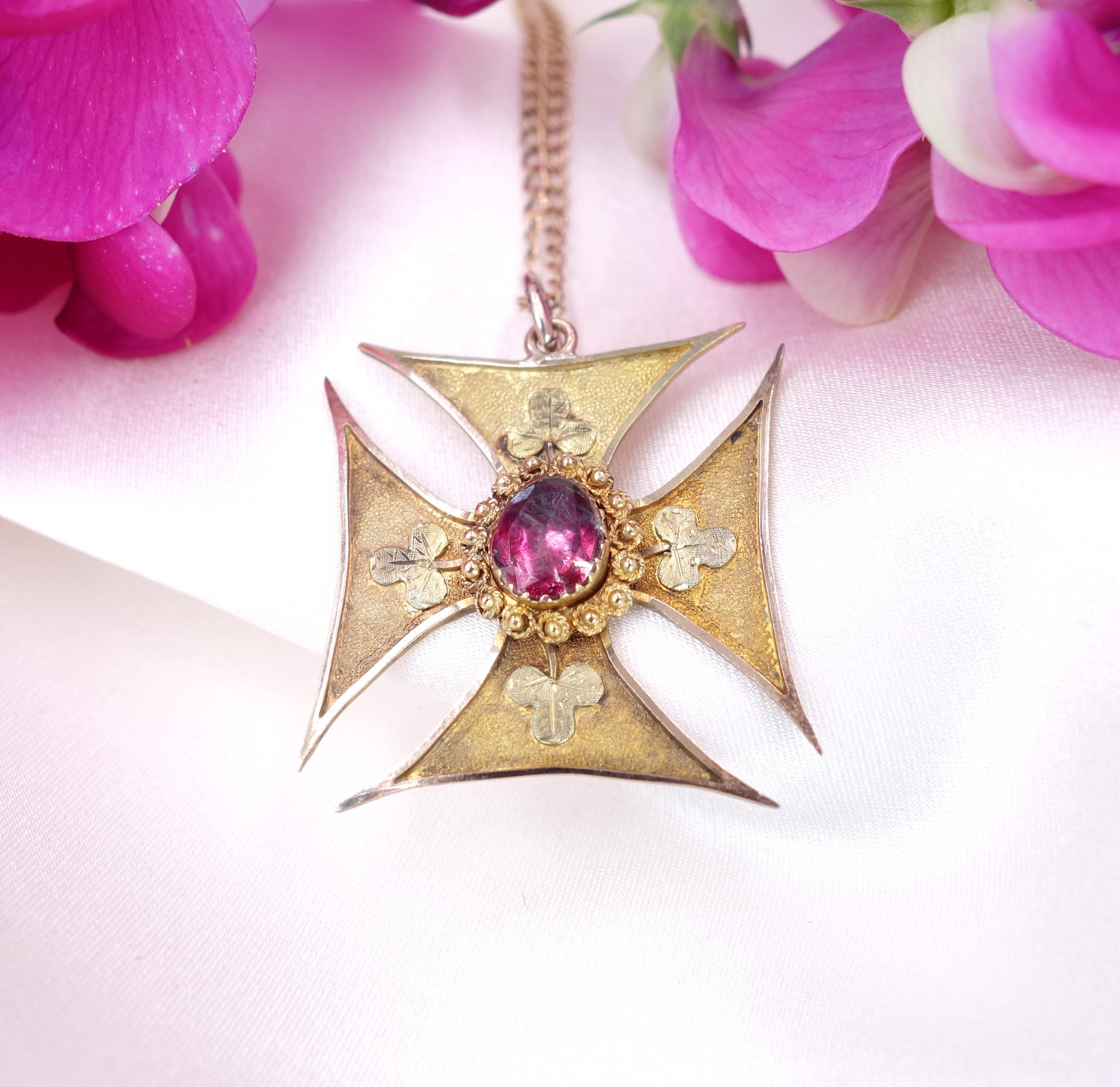 Maltese 2025 cross necklace