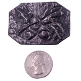 Arts and Crafts c. 1910 Pewter Oak Leaf and Acorn Brooch