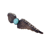 Art Nouveau C. 1910 Winged Costume Brooch