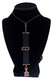 Victorian "TO FRIENDSHIP" Gold Seal Fob Pendant with Ribbon