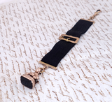 Victorian "TO FRIENDSHIP" Gold Seal Fob Pendant with Ribbon