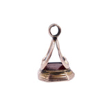 Georgian 9k Gold Carnelian Intaglio Roman Neoclassical Seal Fob