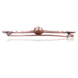 Edwardian C. 1900 Pearl Rose Gold Brooch